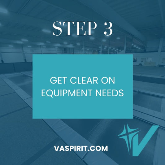 How to Open A Cheer or Gymnastics Gym: Step 3 Get Clear on Equipment Needs