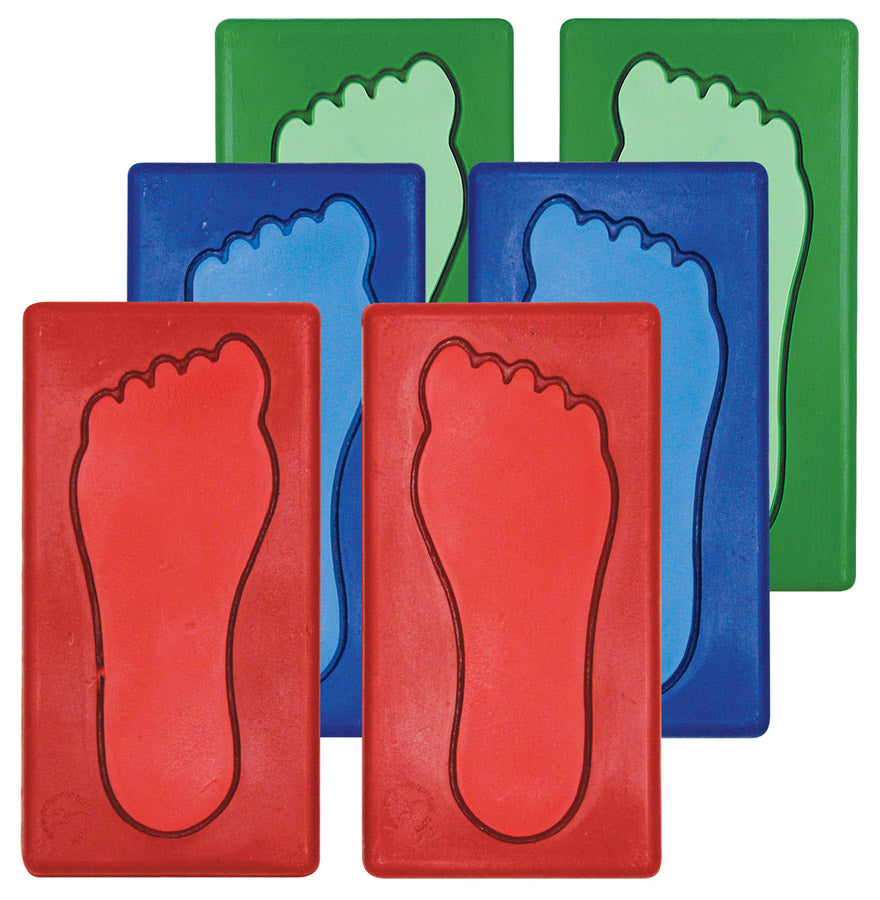 Little Foot Prints, Set of 12