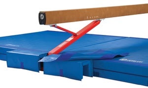 BEAM LEG BASE PAD (PR) - DOUBLE CUT-OUT - 12' X 11'' X 12CM"