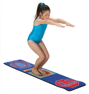 Intermediate One Foot Jump to Two Feet Carpet 15"X62"