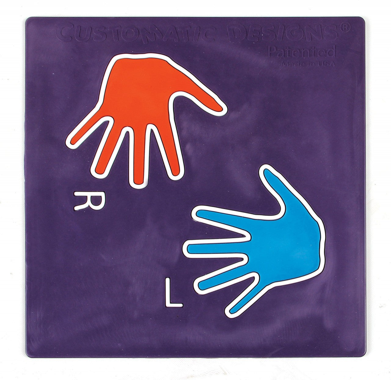 Poly Pad "Round Off Hands" 18" x 18"