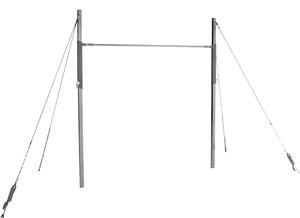 Adjustable Single Bar Trainer with Steel Rail