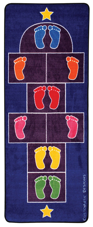 Beginning Hopscotch Carpet 30"X78"
