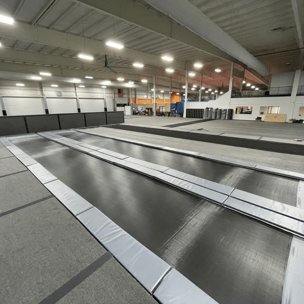 Power Bounder and Landing Mat Combo Custom Colors